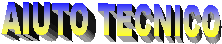 AIUTO TECNICO